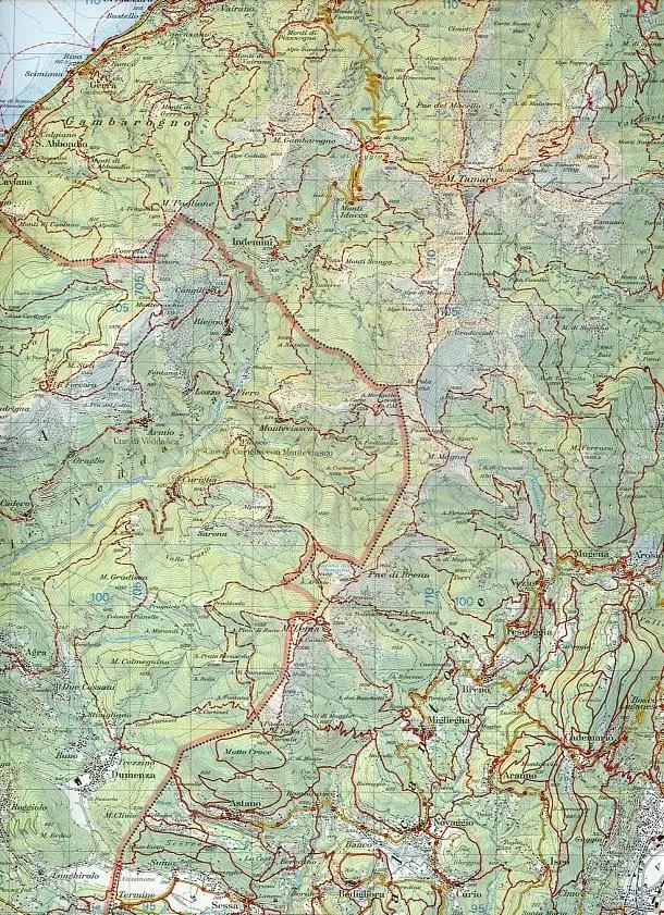 Bild: 9783302302867 | Swisstopo 1 : 50 000 Malcantone | swisstopo | (Land-)Karte | Deutsch