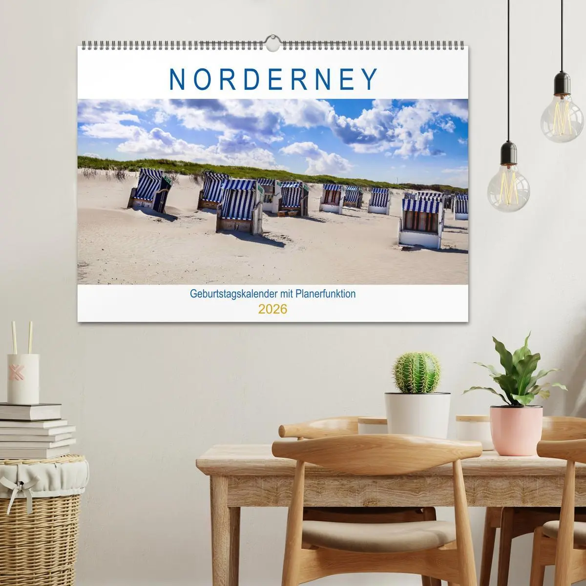 Bild: 9783457842867 | NORDERNEY Geburtstagskalender mit Planerfunktion (Wandkalender 2026...