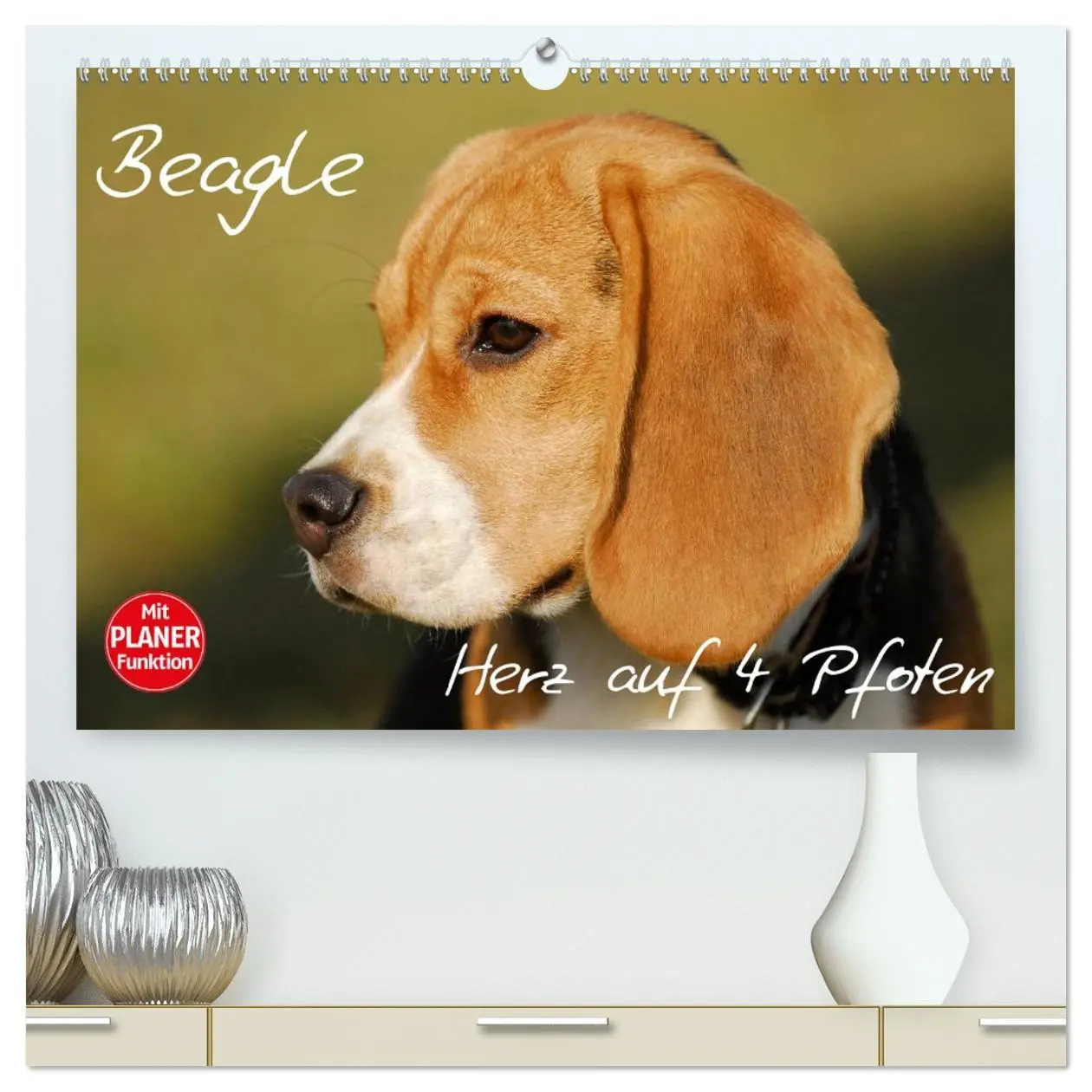 Cover: 9783516002867 | Beagle - Herz auf 4 Pfoten (hochwertiger Premium Wandkalender 2026...