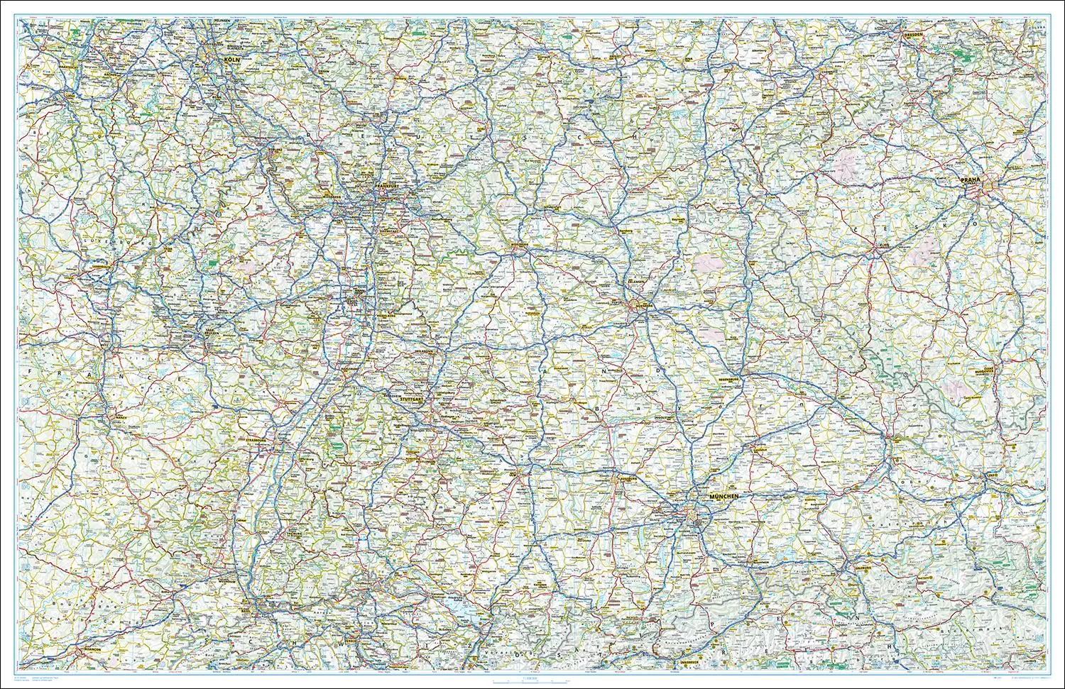 Bild: 9783826422867 | ADAC Länderkarte Deutschland 1:650.000 | (Land-)Karte | Deutsch | 2023