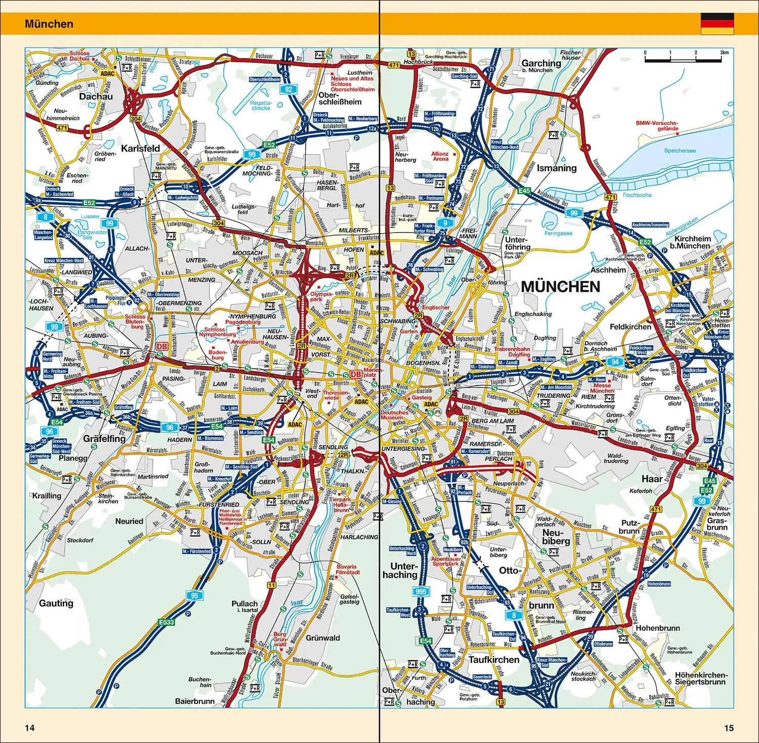 Bild: 9783826422867 | ADAC Länderkarte Deutschland 1:650.000 | (Land-)Karte | Deutsch | 2023