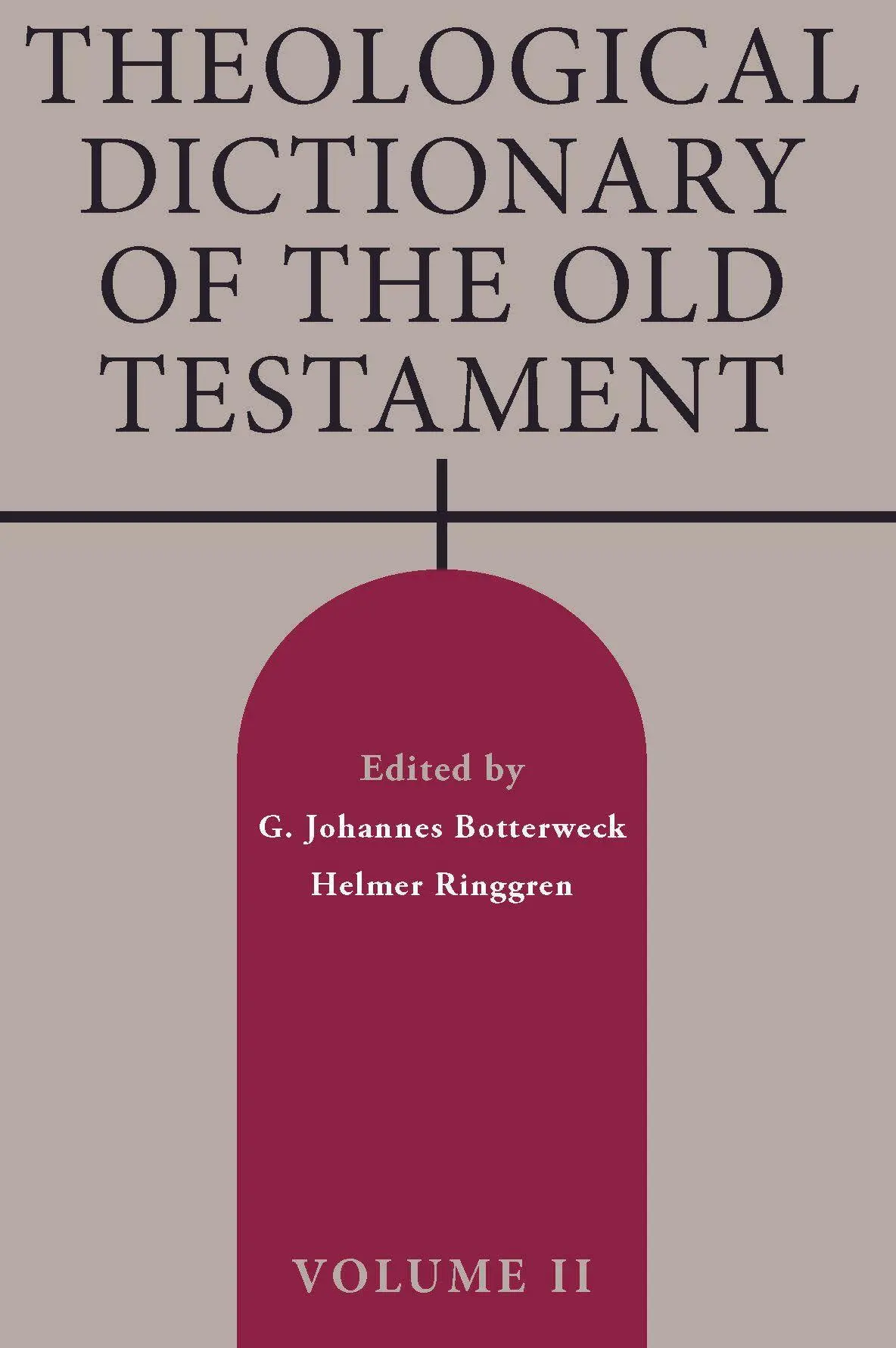 Cover: 9780802882967 | Theological Dictionary of the Old Testament, Volume II | Taschenbuch