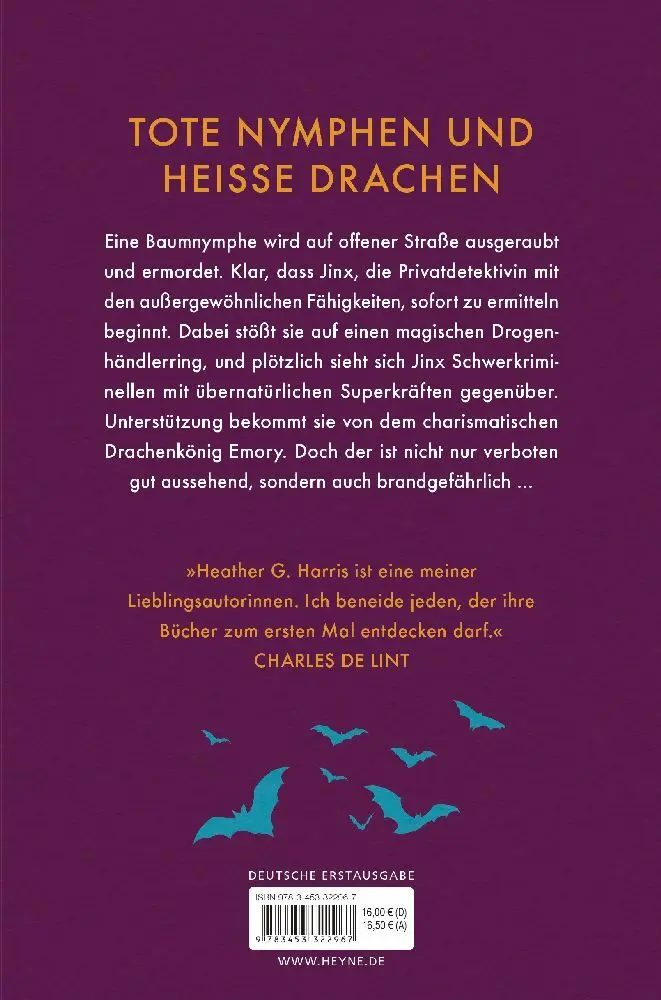 Bild: 9783453322967 | Glimmer - Tod einer Nymphe | Heather G. Harris | Taschenbuch | 288 S.