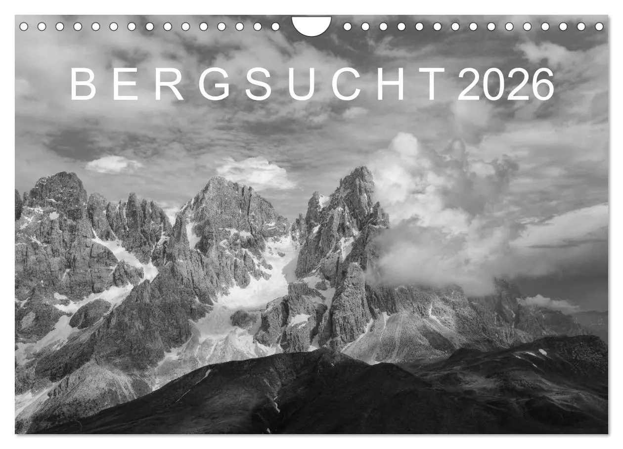 Cover: 9783516092967 | Bergsucht 2026 (Wandkalender 2026 DIN A4 quer), CALVENDO...
