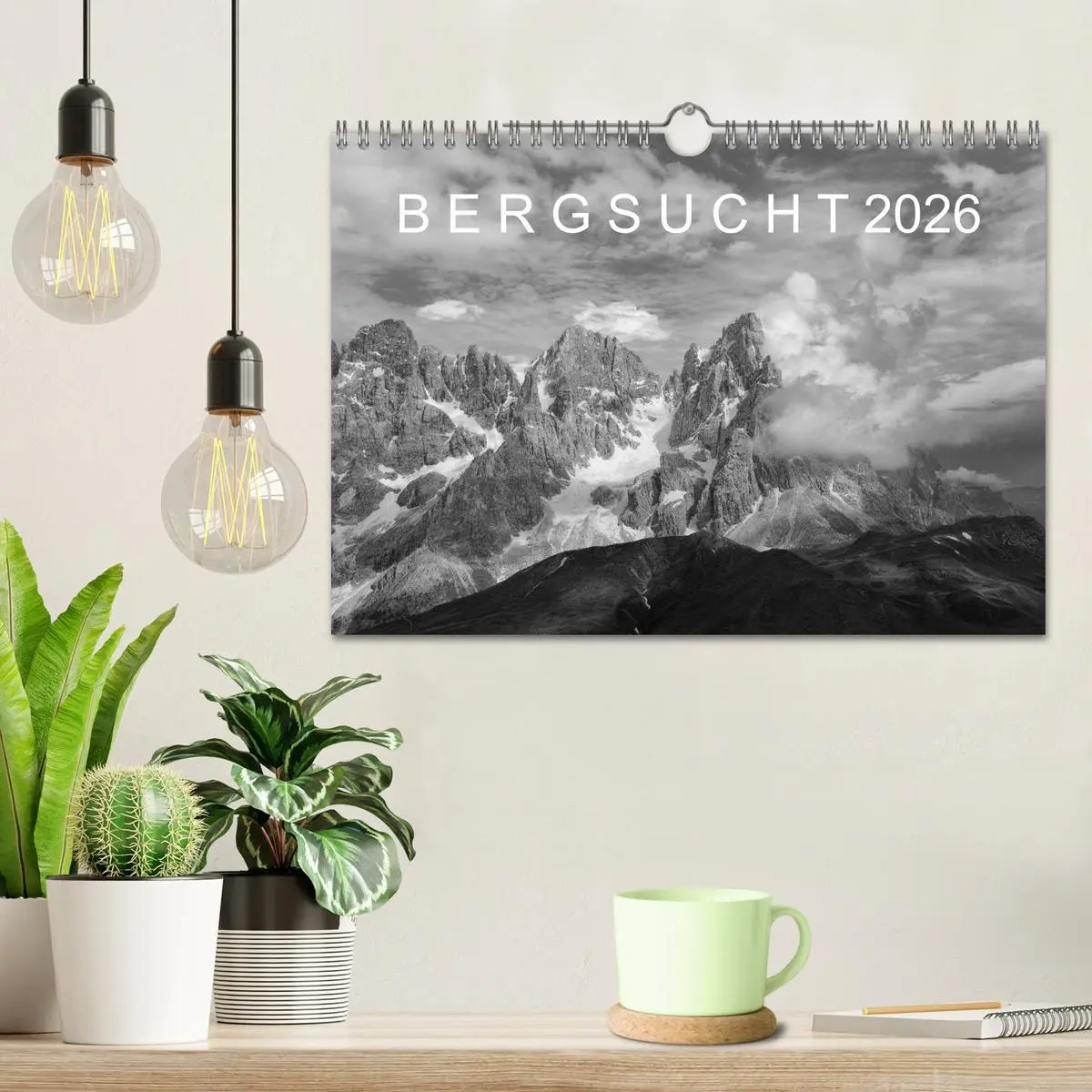 Bild: 9783516092967 | Bergsucht 2026 (Wandkalender 2026 DIN A4 quer), CALVENDO...