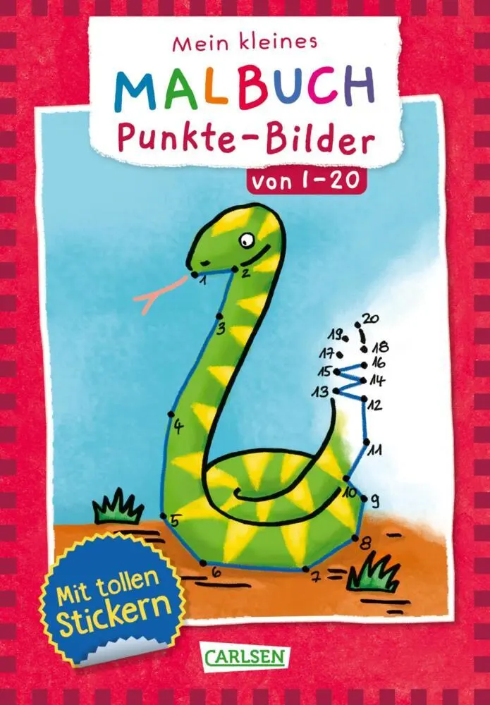 Cover: 9783551192967 | Mein kleines Malbuch: Punkte-Bilder von 1 - 20 | Eva Muszynski (u. a.)