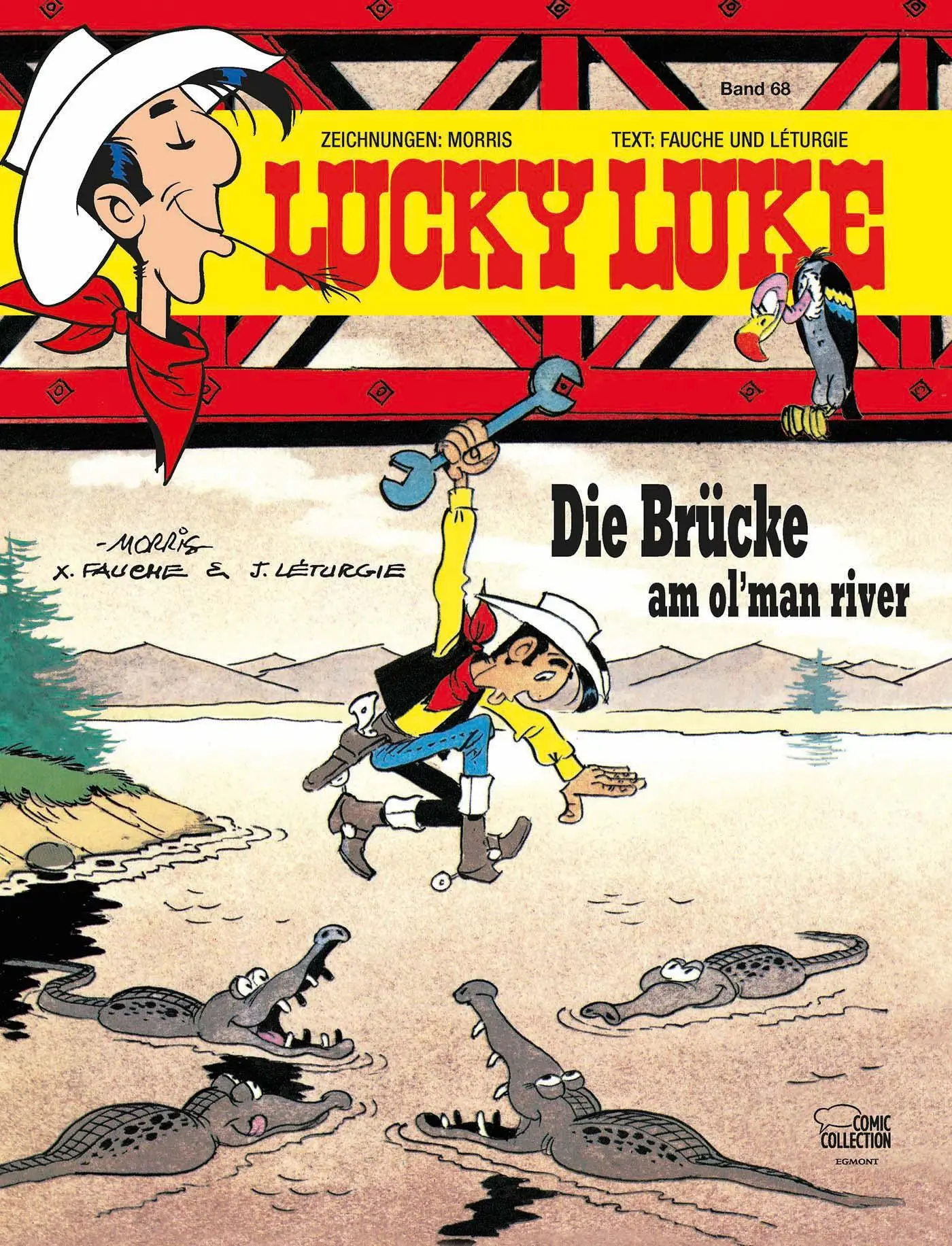 Cover: 9783770432967 | Lucky Luke 68 - Die Brücke am Ol'Man River | Xavier Fauche (u. a.)