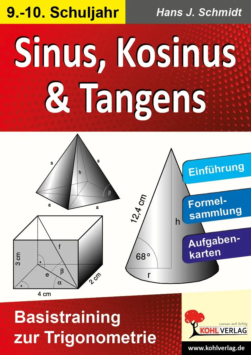 Cover: 9783866322967 | Sinus, Kosinus &amp; Tangens Basistraining zur Trigonometrie | Schmidt