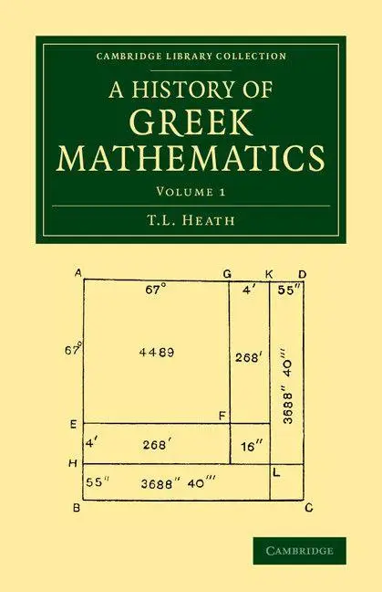 Cover: 9781108063067 | A History of Greek Mathematics | Volume 1 | T. L. Heath | Taschenbuch