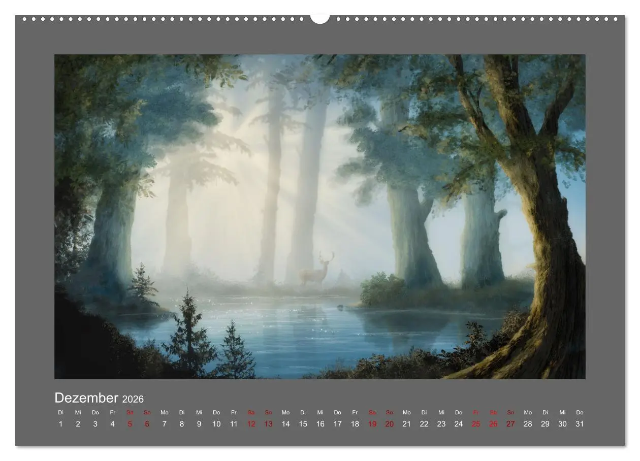 Bild: 9783457413067 | Geheimnisse des alten Waldes (hochwertiger Premium Wandkalender...