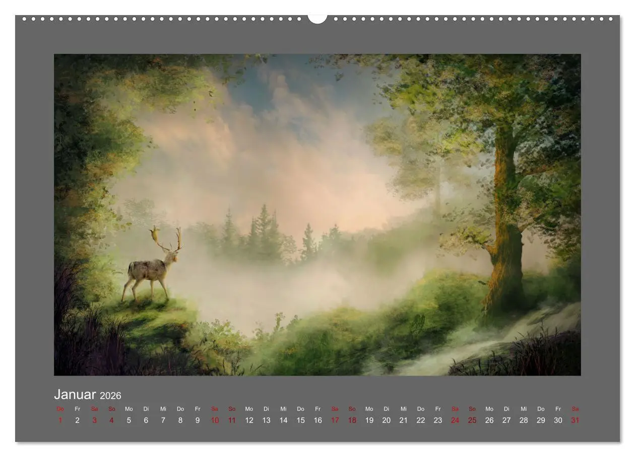 Bild: 9783457413067 | Geheimnisse des alten Waldes (hochwertiger Premium Wandkalender...