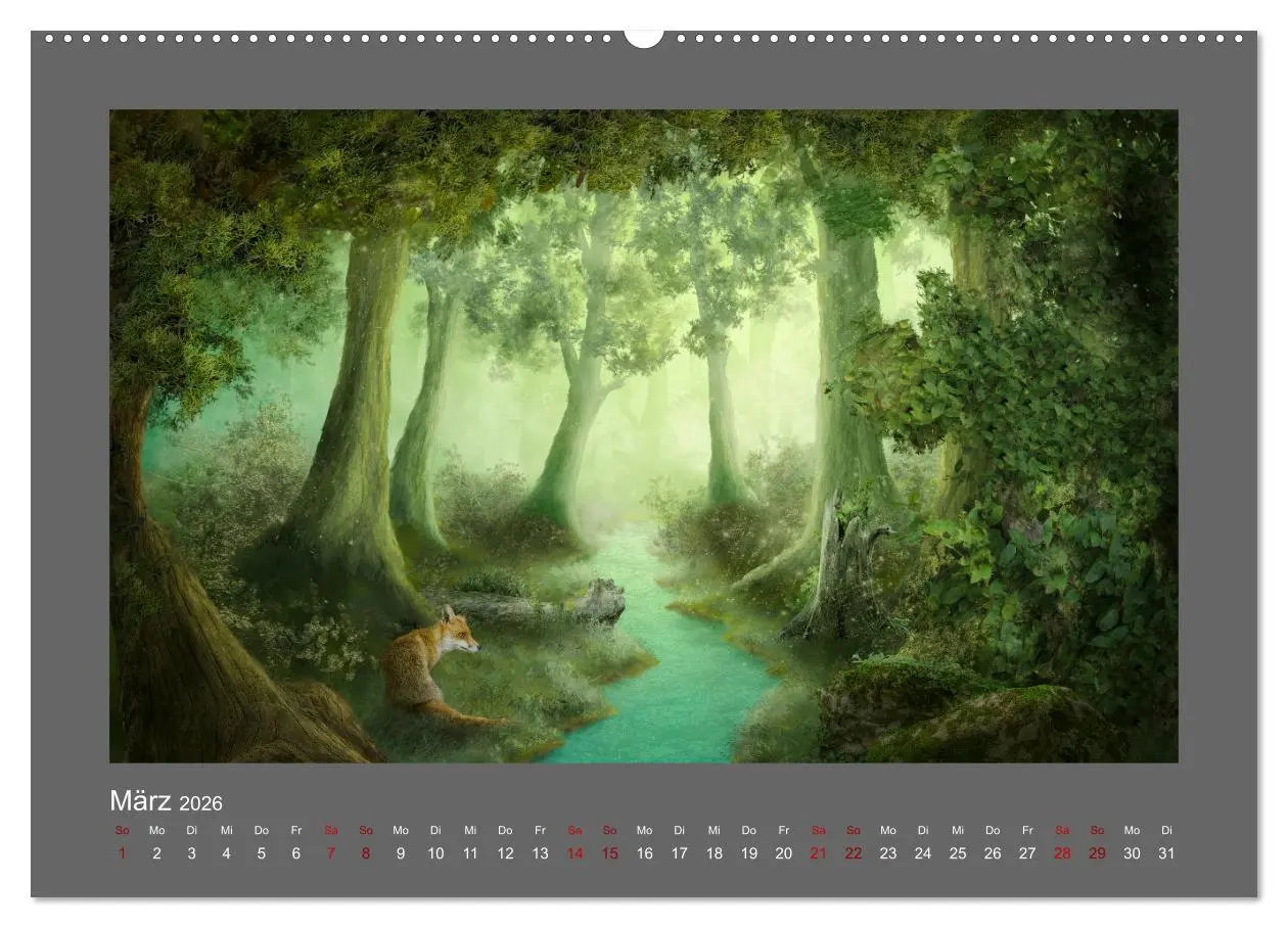 Bild: 9783457413067 | Geheimnisse des alten Waldes (hochwertiger Premium Wandkalender...