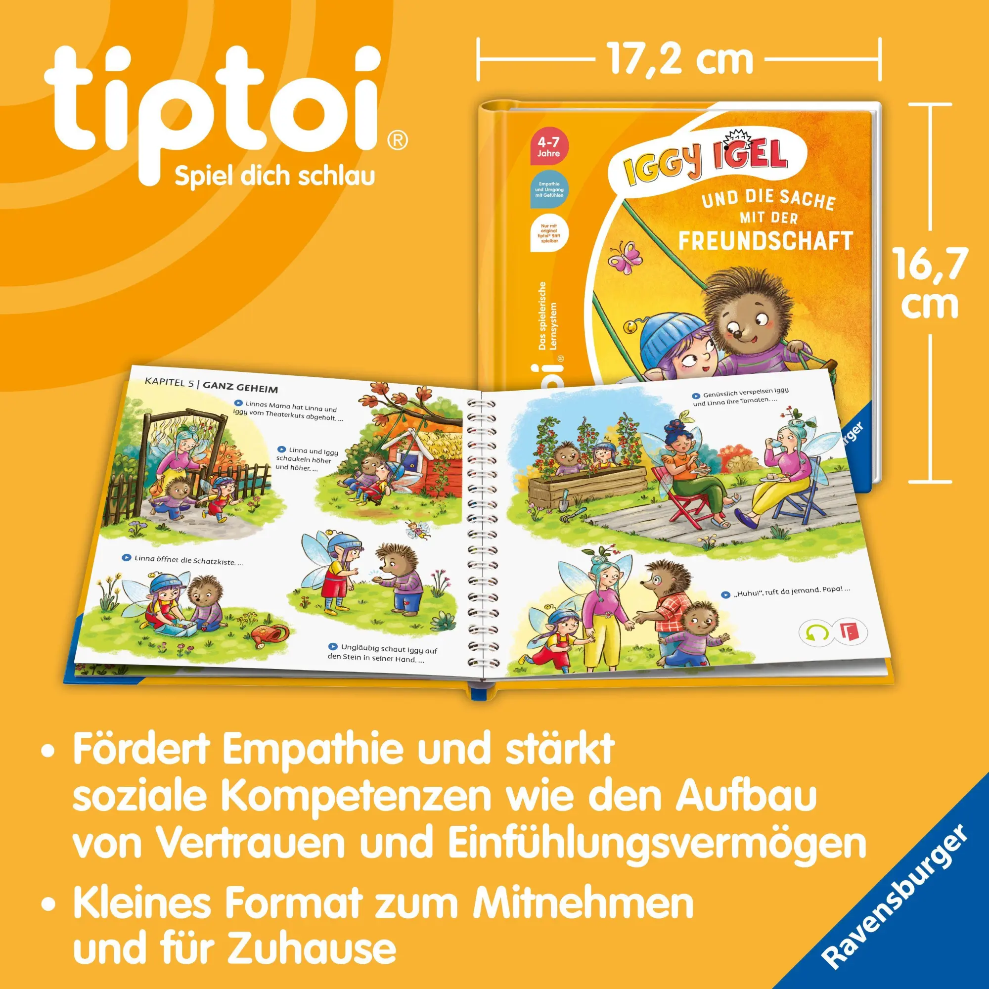 Bild: 9783473493067 | tiptoi® Bildergeschichten über den Umgang mit Gefühlen - Iggy Igel...