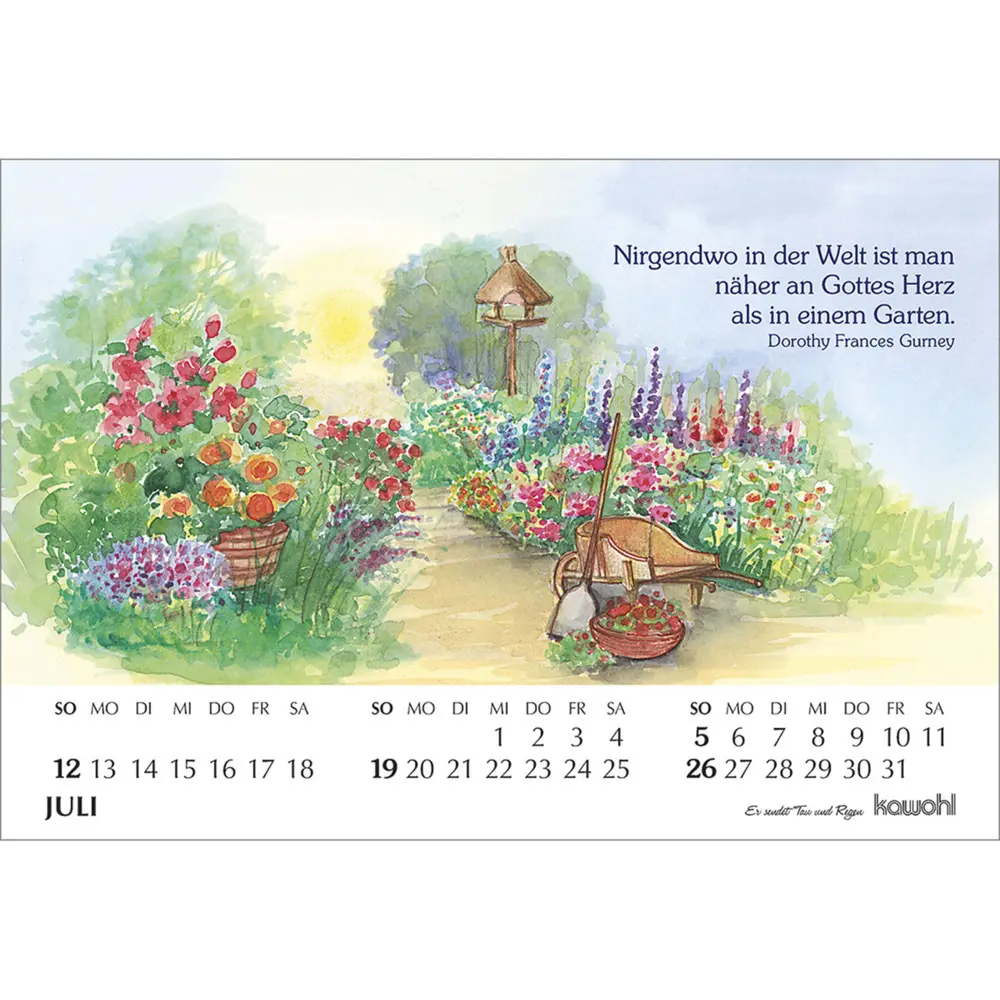 Bild: 9783754893067 | Er sendet Tau und Regen 2026 | Michal Podolsky | Kalender | 14 S.