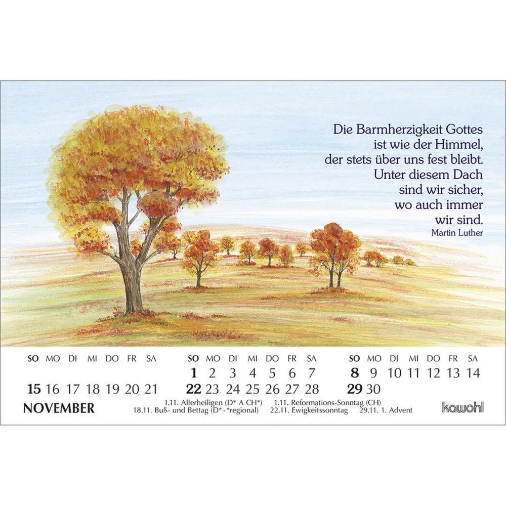 Bild: 9783754893067 | Er sendet Tau und Regen 2026 | Michal Podolsky | Kalender | 14 S.