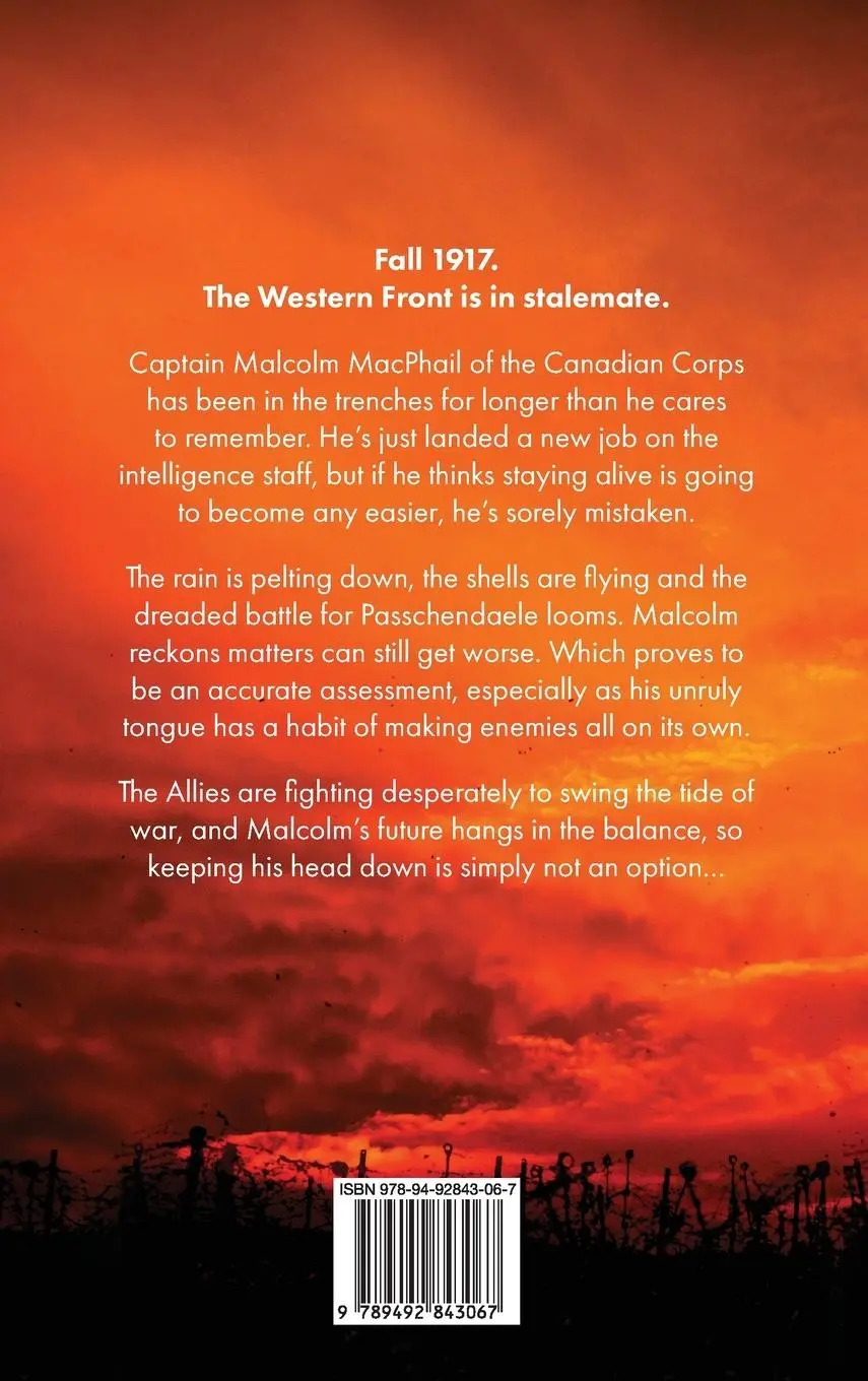 Rückseite: 9789492843067 | Malcolm MacPhail's Great War | A Malcolm MacPhail WW1 novel | Duthie