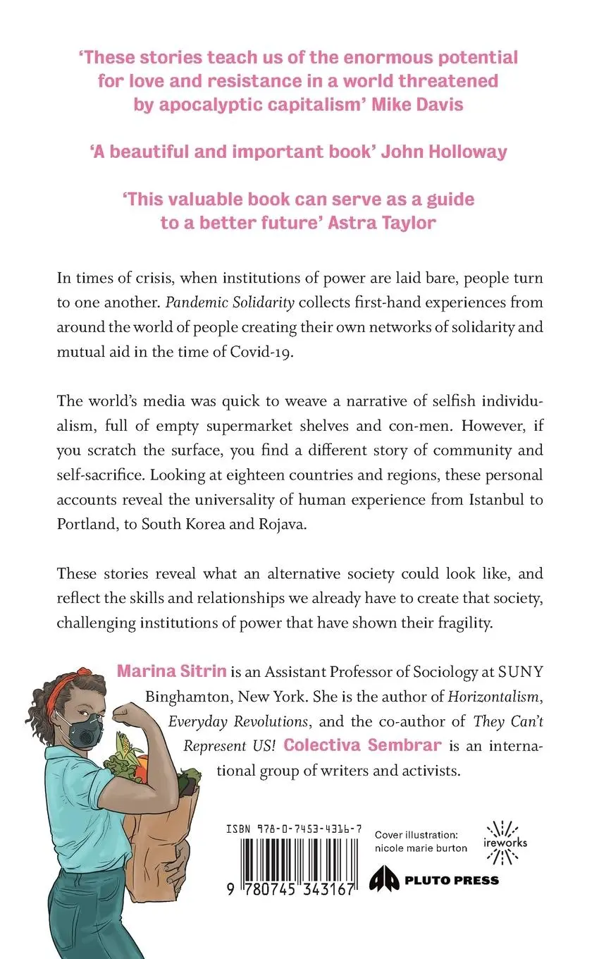 Rückseite: 9780745343167 | Pandemic Solidarity | Mutual Aid during the Covid-19 Crisis | Solnit