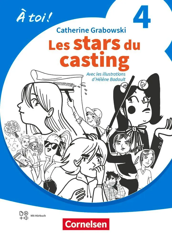 Cover: 9783061233167 | À toi ! Band 4 - Ausgabe 2022 - Lektüre A2 - Les stars du casting