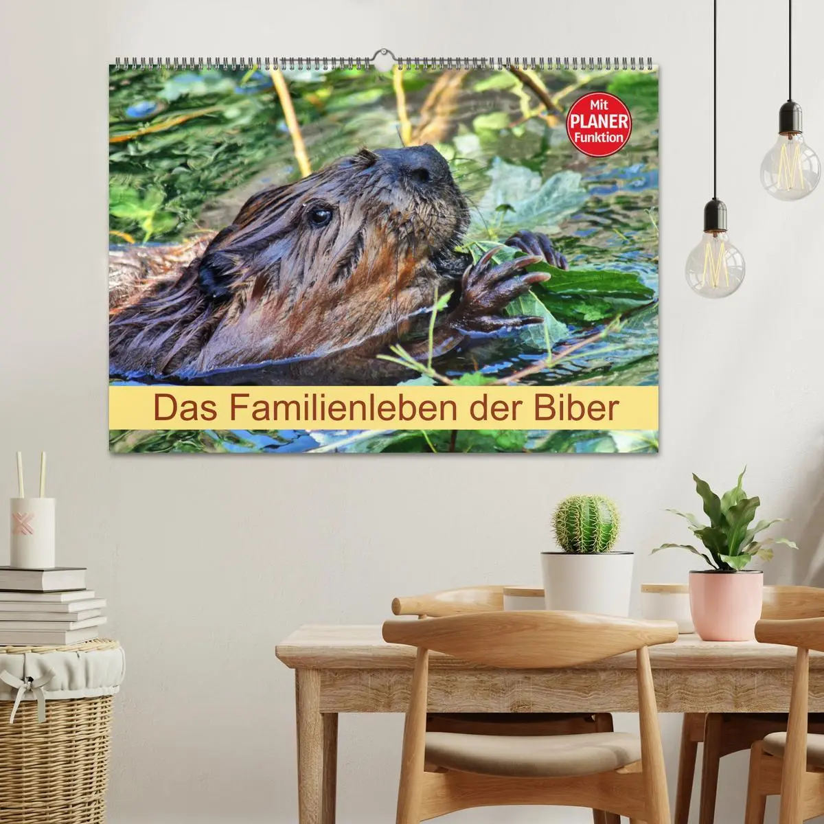 Bild: 9783457883167 | Das Familienleben der Biber (Wandkalender 2026 DIN A2 quer),...