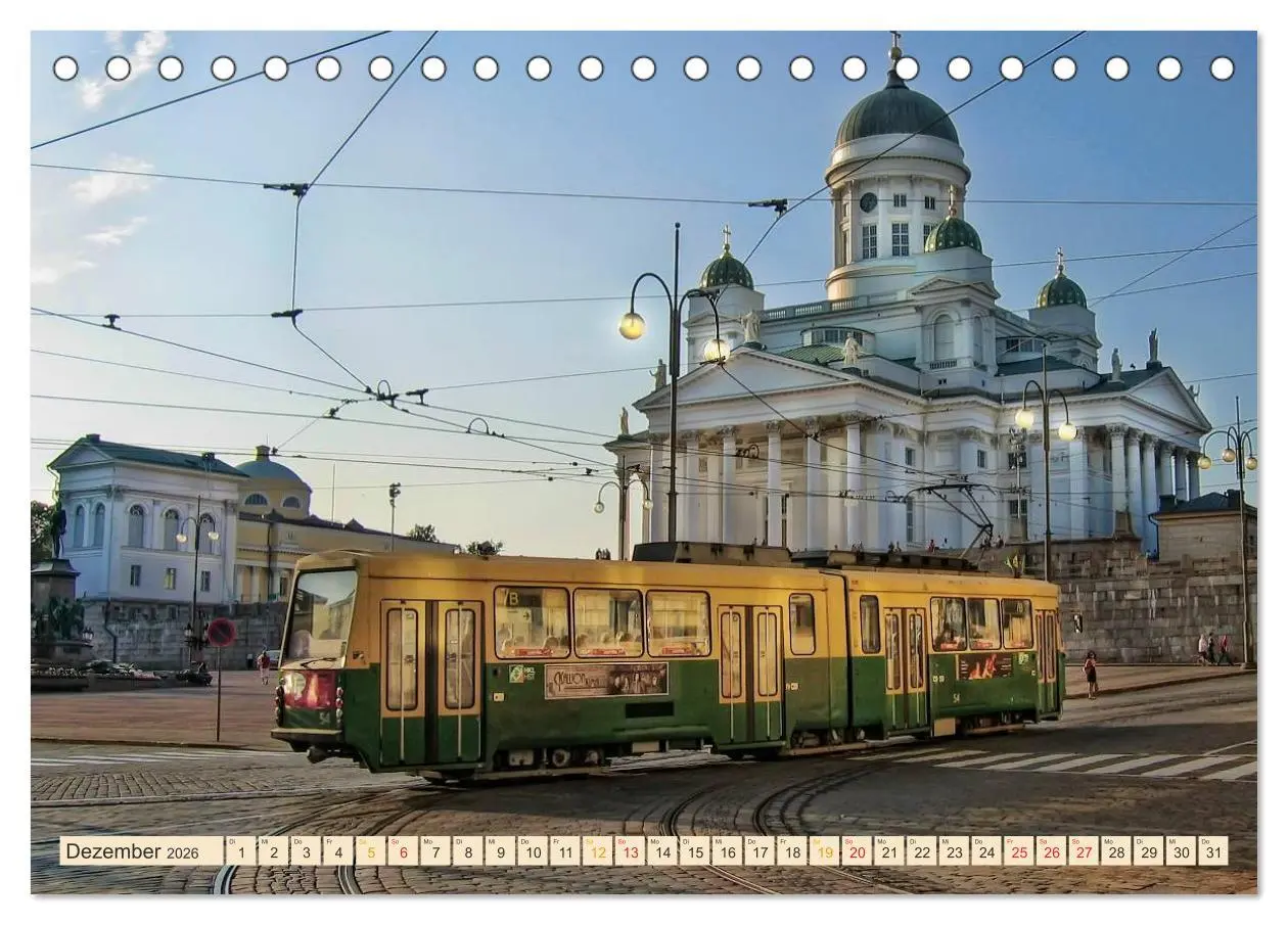 Bild: 9783457953167 | Durch die Welt mit der Straßenbahn (Tischkalender 2026 DIN A5...
