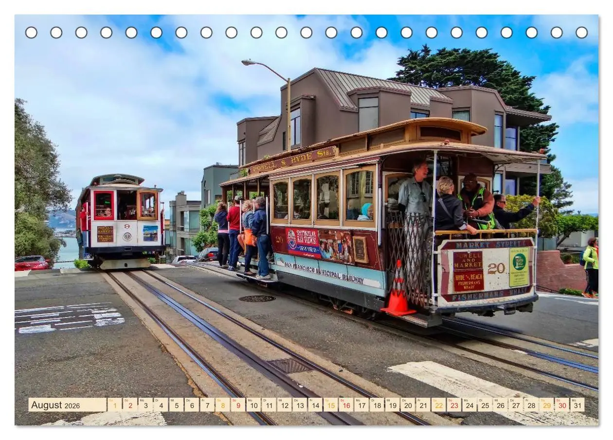 Bild: 9783457953167 | Durch die Welt mit der Straßenbahn (Tischkalender 2026 DIN A5...