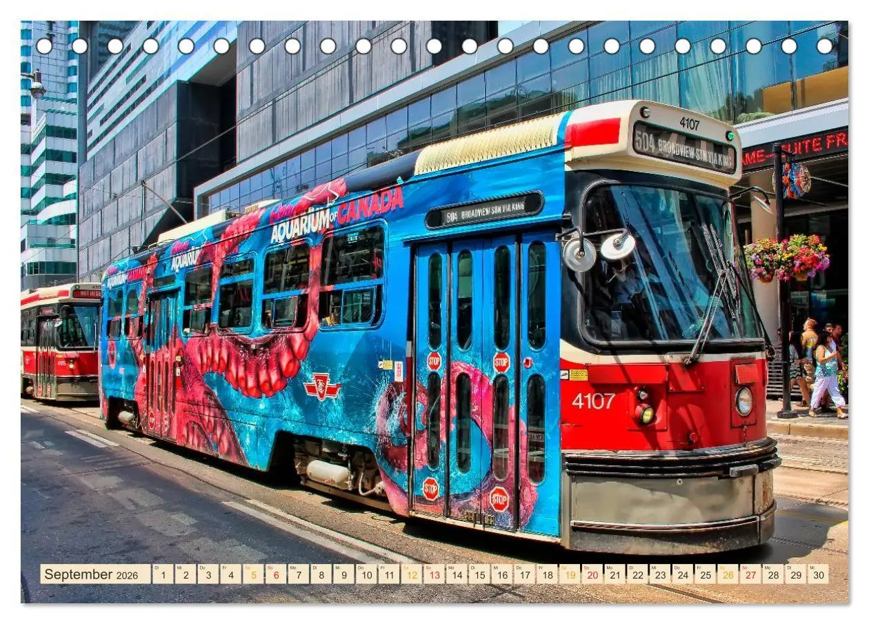 Bild: 9783457953167 | Durch die Welt mit der Straßenbahn (Tischkalender 2026 DIN A5...