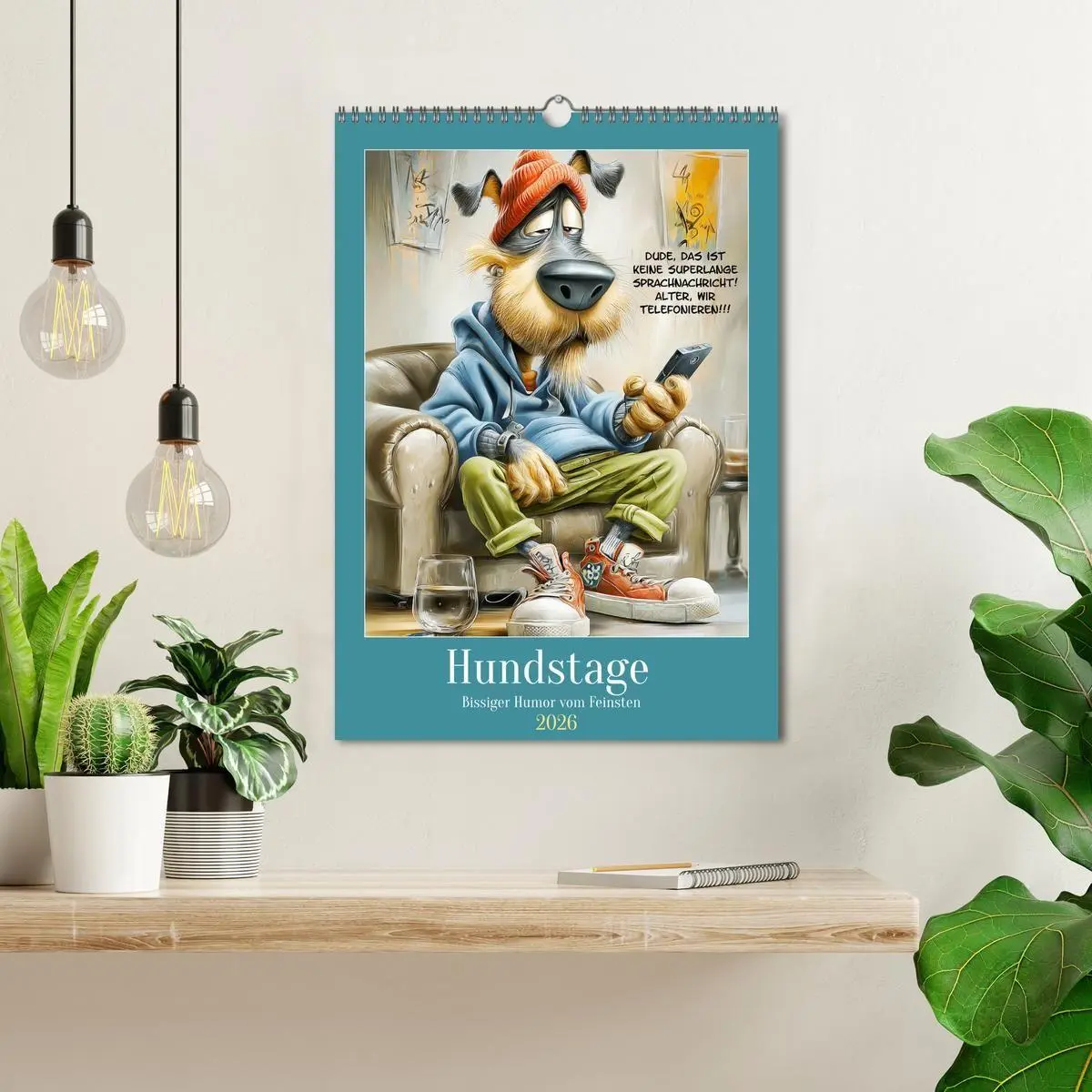 Bild: 9783516733167 | Hundstage. Bissiger Humor vom Feinsten (Wandkalender 2026 DIN A3...