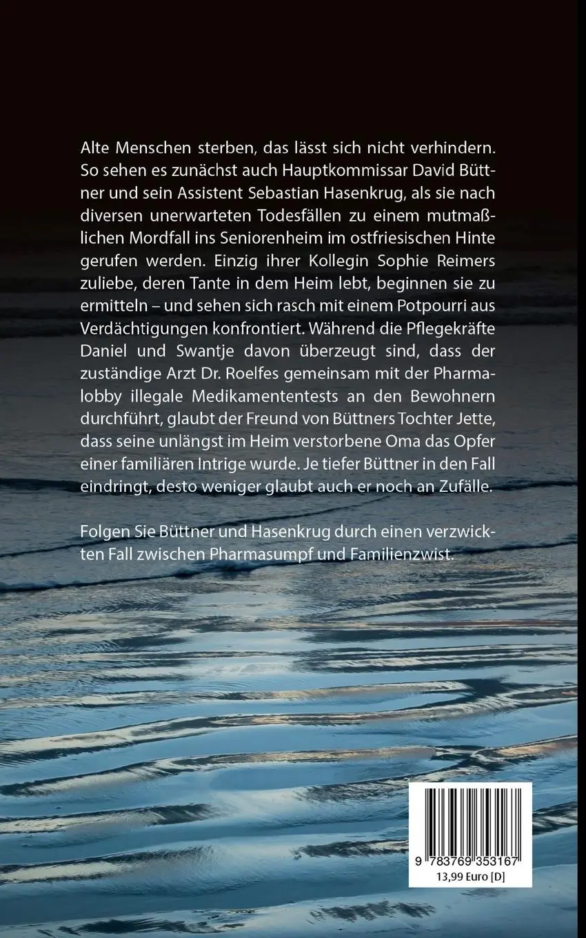 Rückseite: 9783769353167 | Seelenrausch | Ostfrieslandkrimi | Elke Bergsma | Taschenbuch | 326 S.