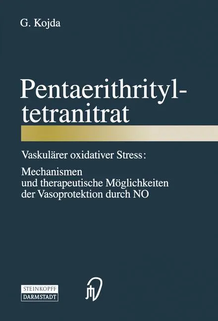 Cover: 9783798513167 | Pentaerithrityltetranitrat | G. Kojda | Taschenbuch | Paperback | viii