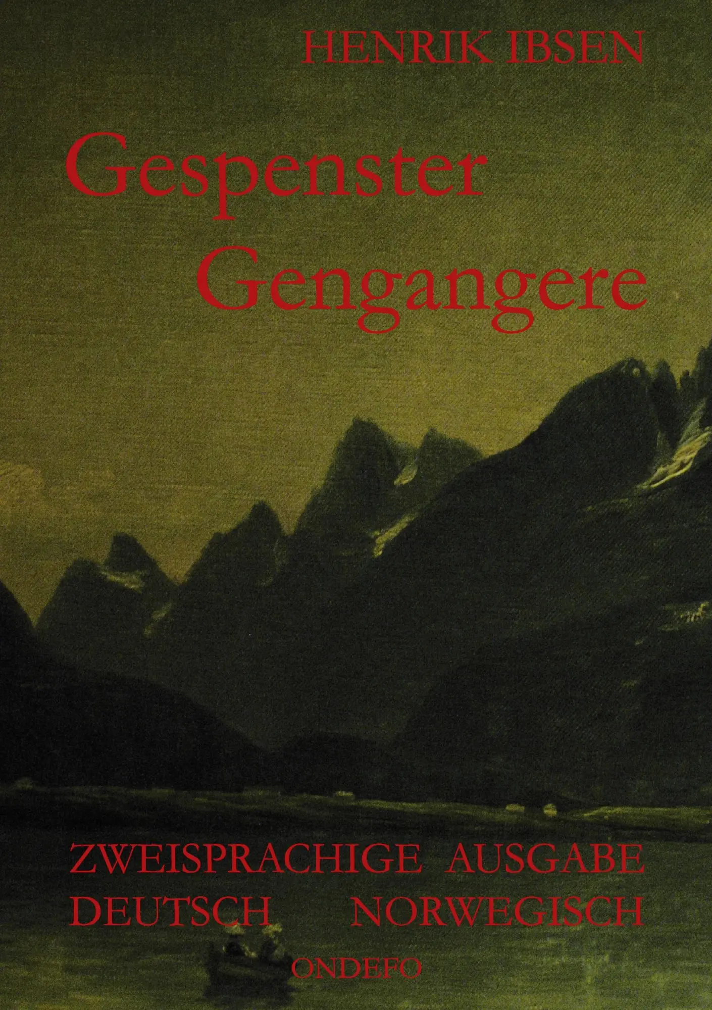 Cover: 9783939703167 | Gespenster / Gengangere | Zweisprachige Ausgabe: Deutsch / Norwegisch