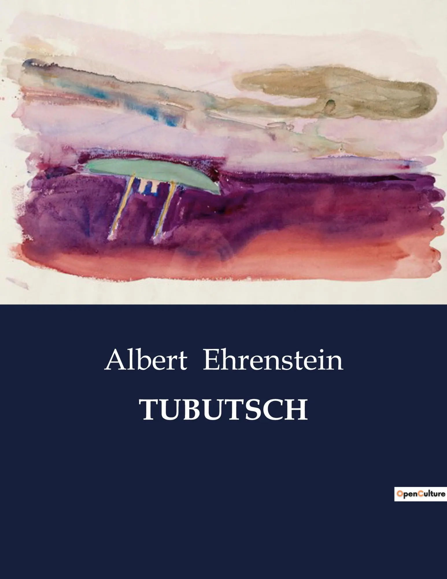 Cover: 9791041933167 | TUBUTSCH | Albert Ehrenstein | Taschenbuch | Paperback | 24 S. | 2023