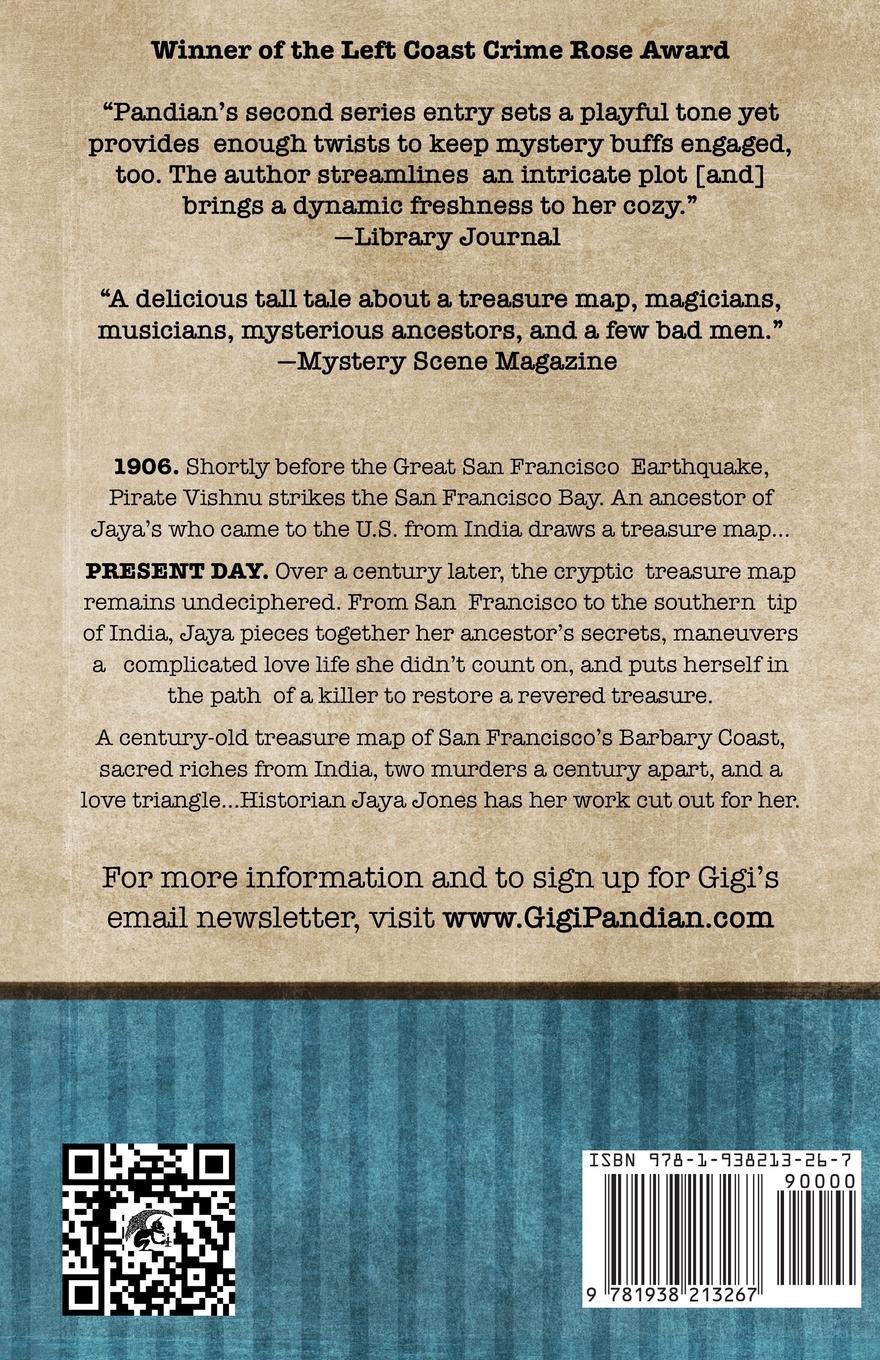 Rückseite: 9781938213267 | Pirate Vishnu | Gigi Pandian | Taschenbuch | Englisch | 2023