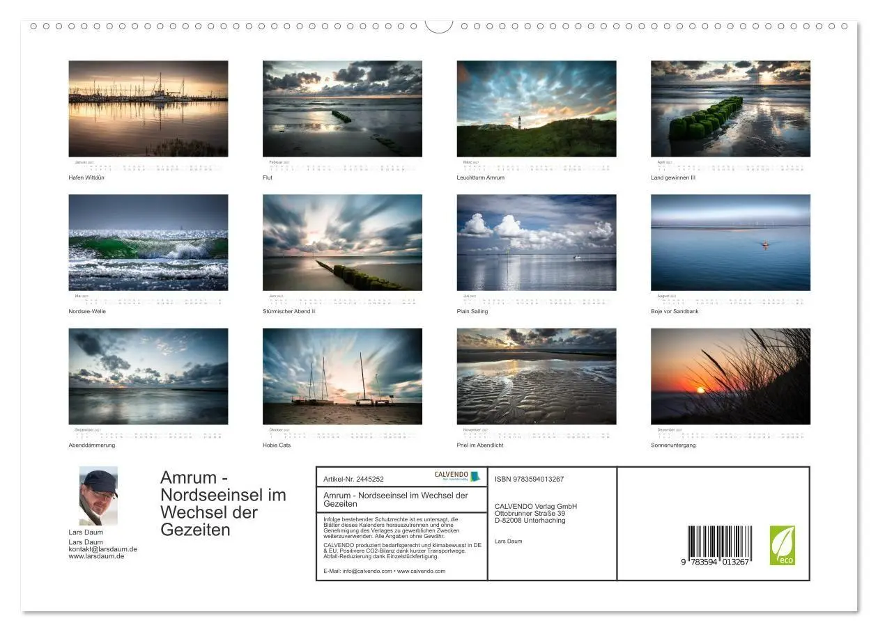 Bild: 9783594013267 | Amrum - Nordseeinsel im Wechsel der Gezeiten (hochwertiger Premium...