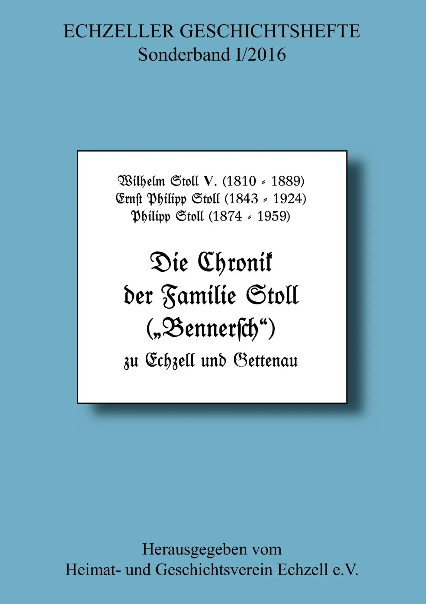 Cover: 9783734523267 | Die Chronik der Familie Stoll zu Echzell und Gettenau | al. | Buch