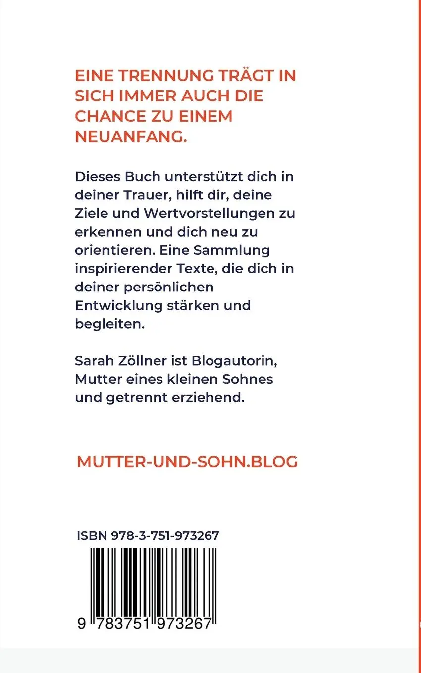 Rückseite: 9783751973267 | Alleinerziehend - und nun? | Sarah Zöllner | Taschenbuch | Paperback