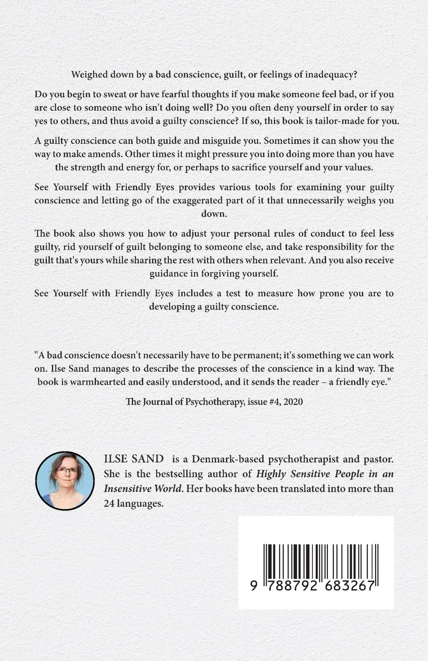 Rückseite: 9788792683267 | See Yourself with Friendly Eyes. How to let go of guilt | Ilse Sand
