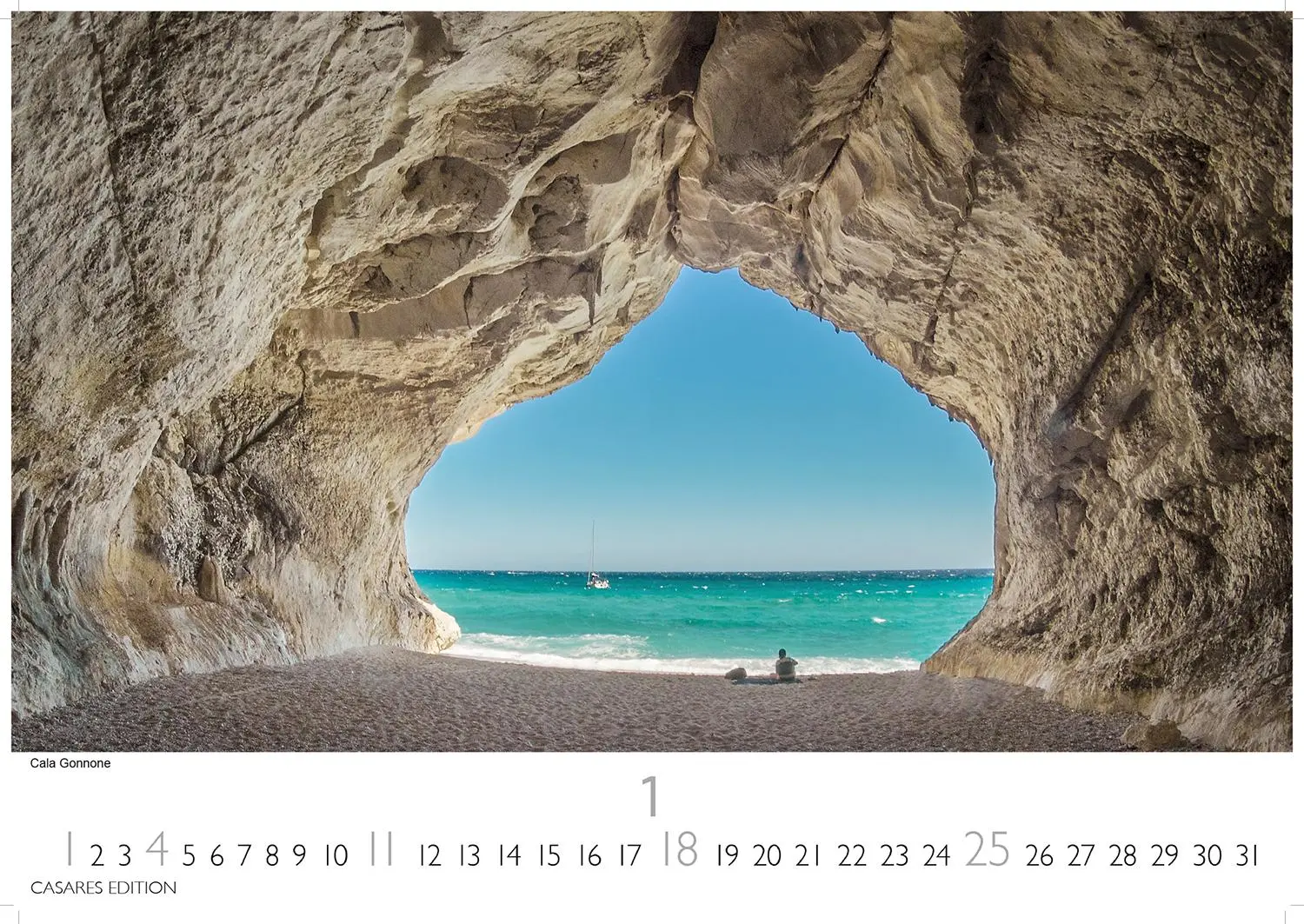 Bild: 9781835243367 | Sardinien 2026 L 35x50cm | Kalender | 14 S. | Deutsch | 2026