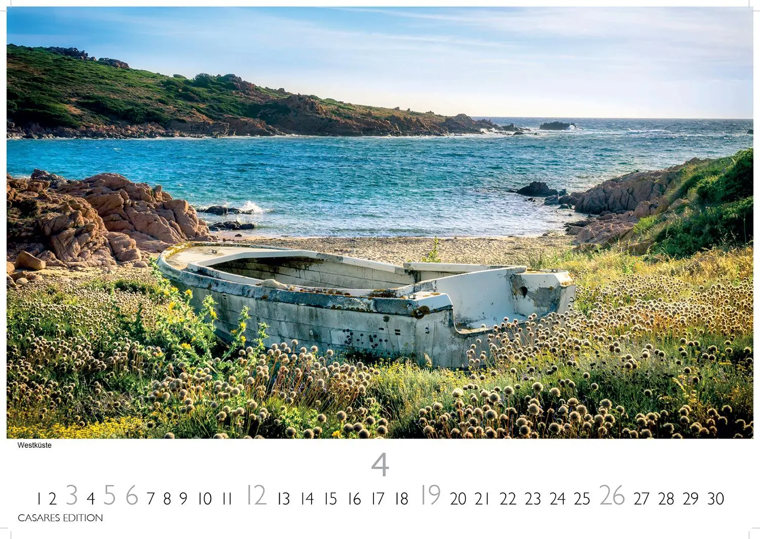 Bild: 9781835243367 | Sardinien 2026 L 35x50cm | Kalender | 14 S. | Deutsch | 2026
