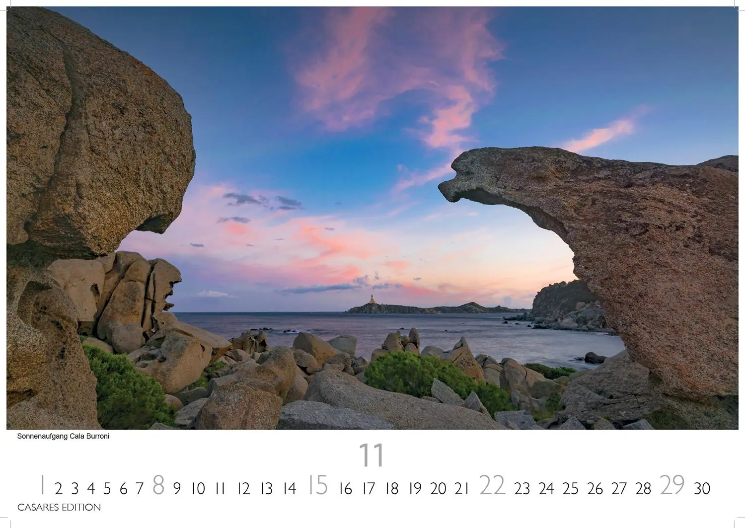Bild: 9781835243367 | Sardinien 2026 L 35x50cm | Kalender | 14 S. | Deutsch | 2026
