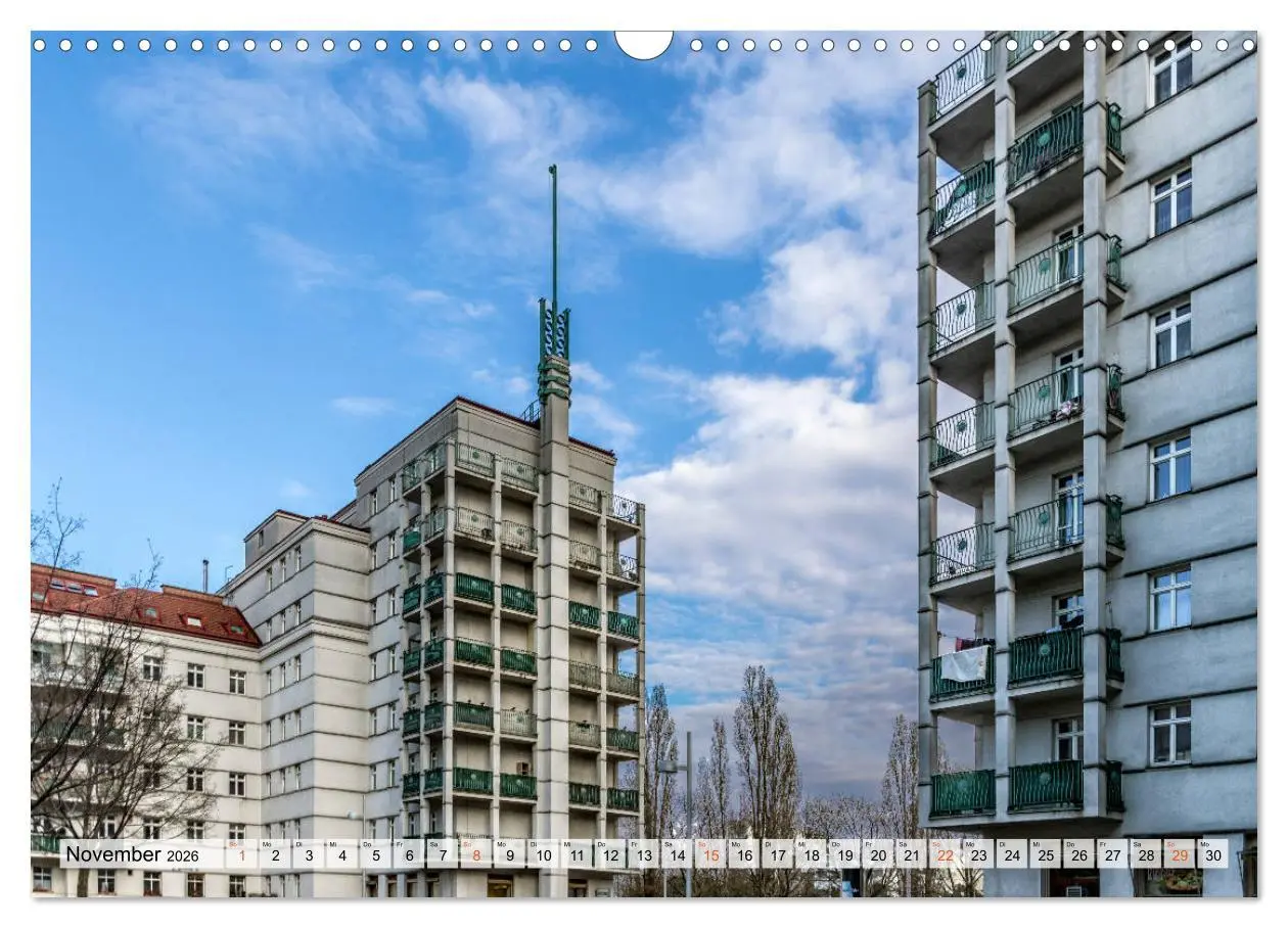 Bild: 9783457793367 | Baukunst des Roten Wien (Wandkalender 2026 DIN A3 quer), CALVENDO...
