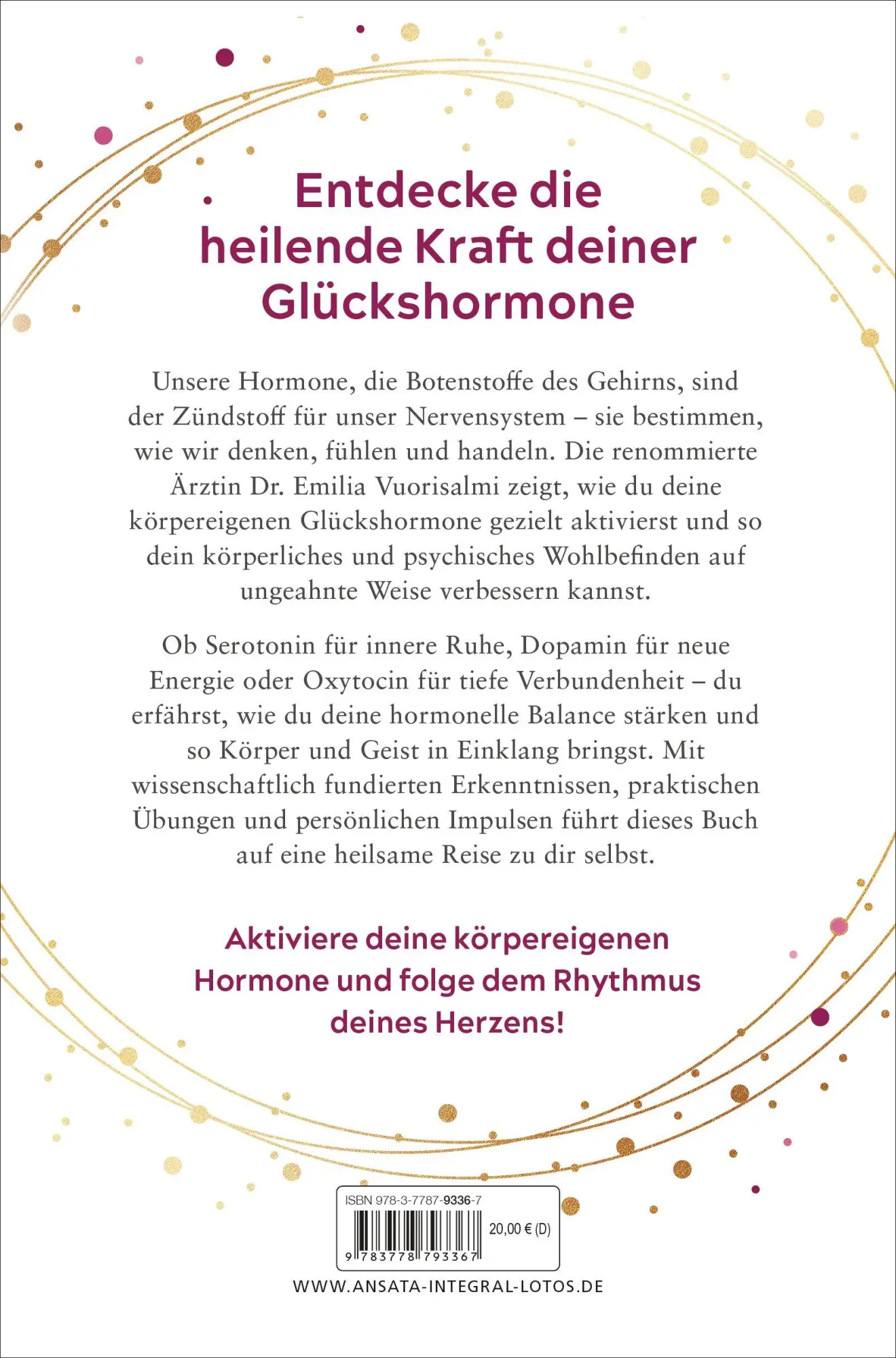 Bild: 9783778793367 | Power-Hormone - Von innen heraus glücklich | Emilia Vuorisalmi | Buch