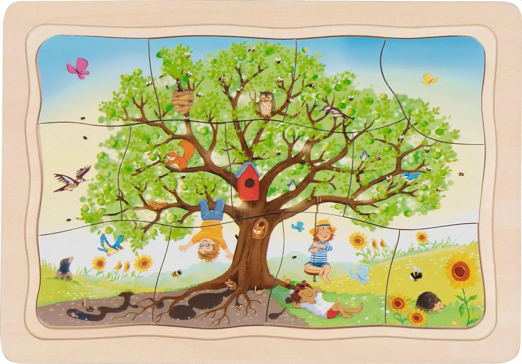 Bild: 4013594573467 | Schichtenpuzzle Mein Apfelbaum | Spiel | Deutsch | 2024