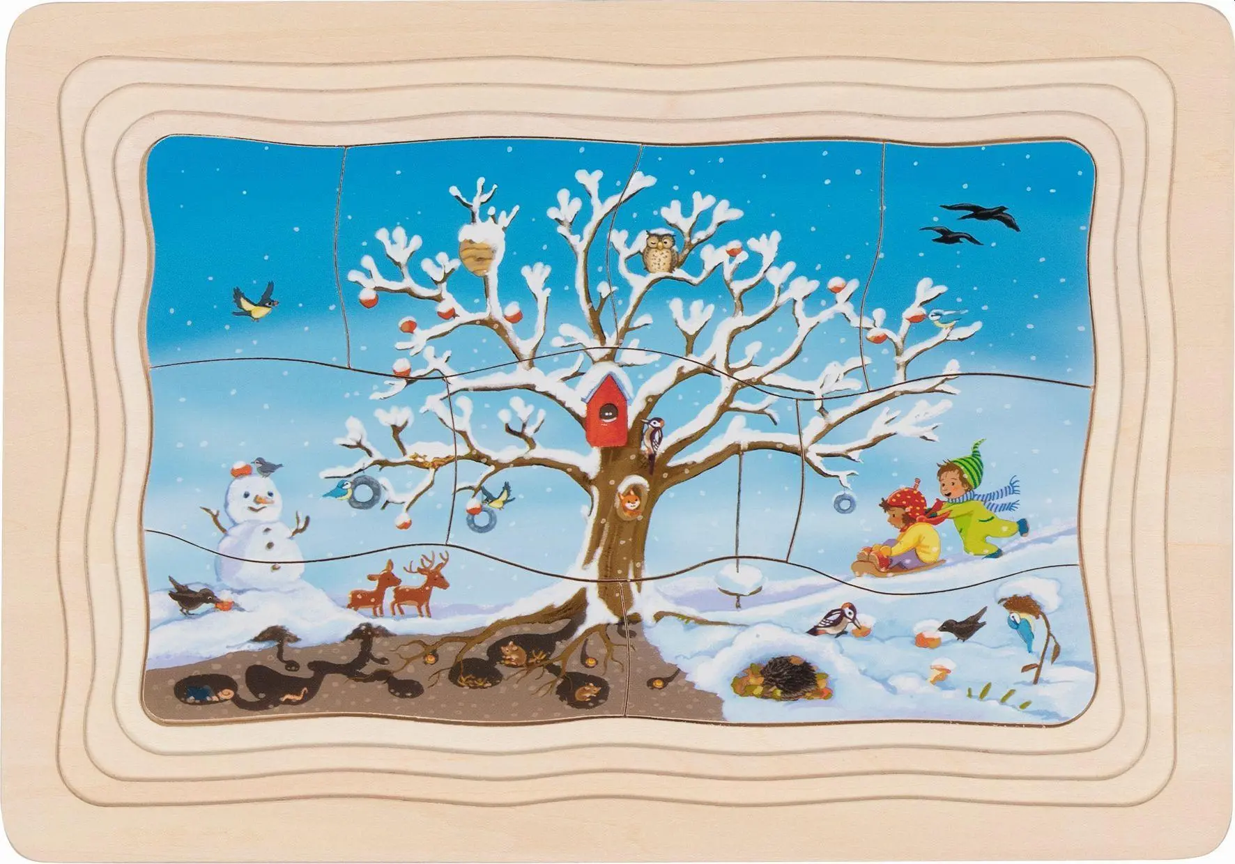Bild: 4013594573467 | Schichtenpuzzle Mein Apfelbaum | Spiel | Deutsch | 2024