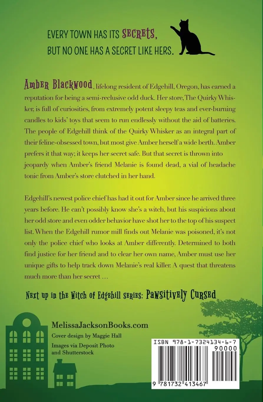 Rückseite: 9781732413467 | Pawsitively Poisonous | Melissa Erin Jackson | Taschenbuch | Englisch