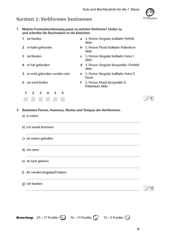 Bild: 9783129303467 | Fit in Test und Klassenarbeit - Deutsch 7./8. Klasse Gymnasium | Süß