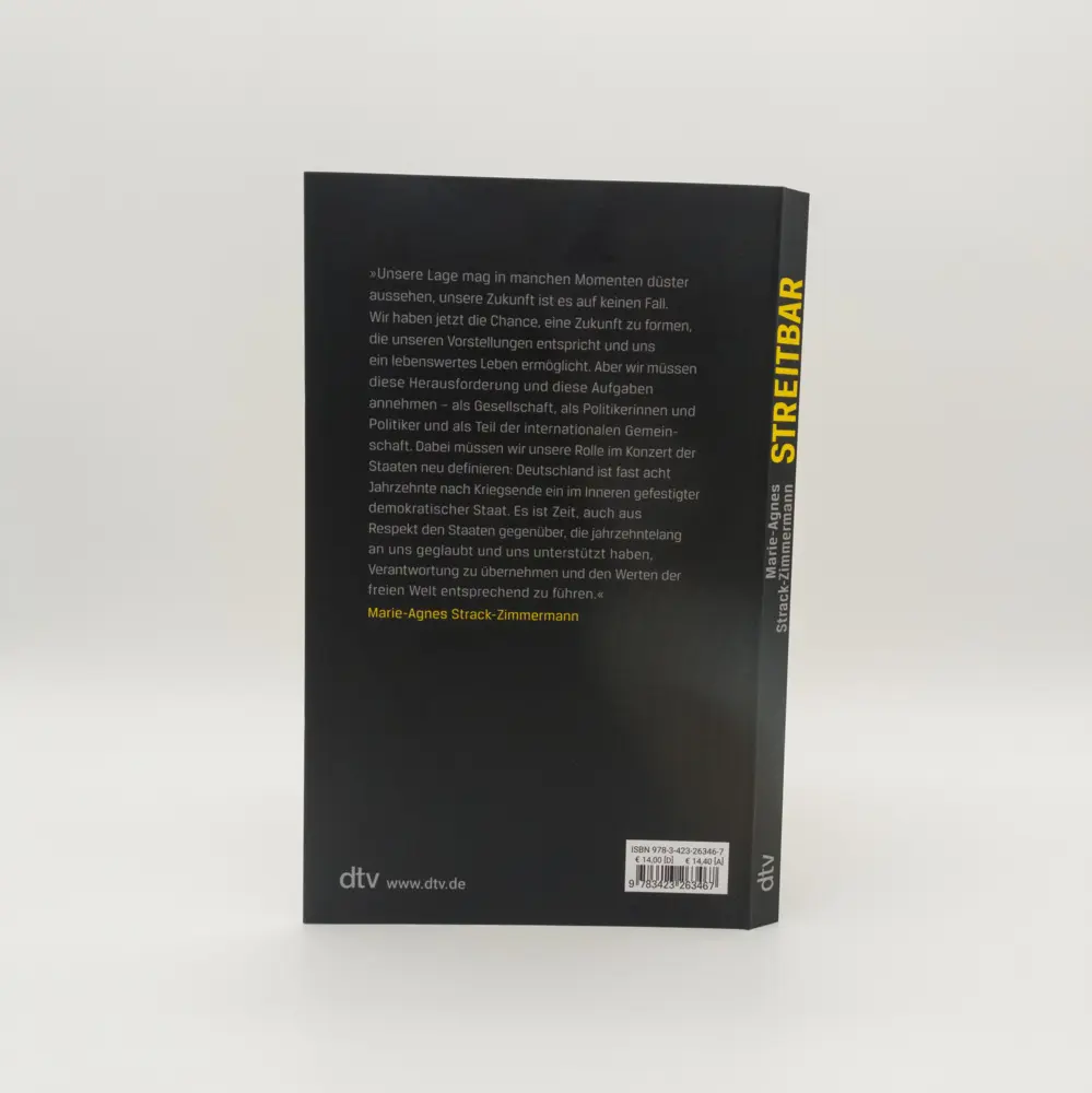 Bild: 9783423263467 | Streitbar | Marie-Agnes Strack-Zimmermann | Taschenbuch | 134 S.