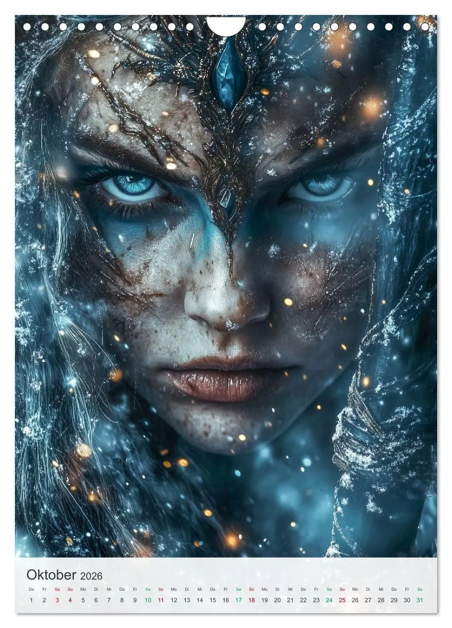 Bild: 9783457303467 | Nordische Mythologie (Wandkalender 2026 DIN A4 hoch), CALVENDO...