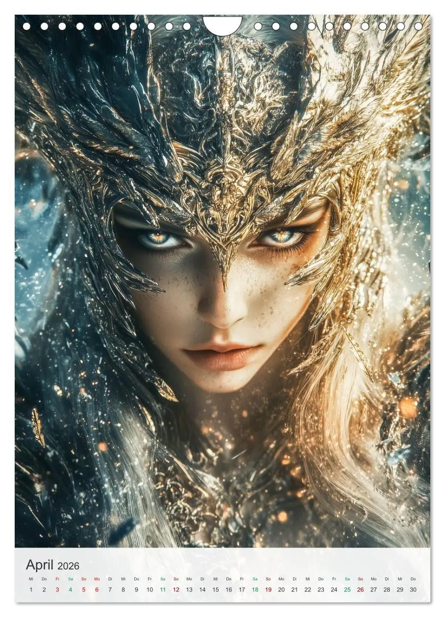 Bild: 9783457303467 | Nordische Mythologie (Wandkalender 2026 DIN A4 hoch), CALVENDO...