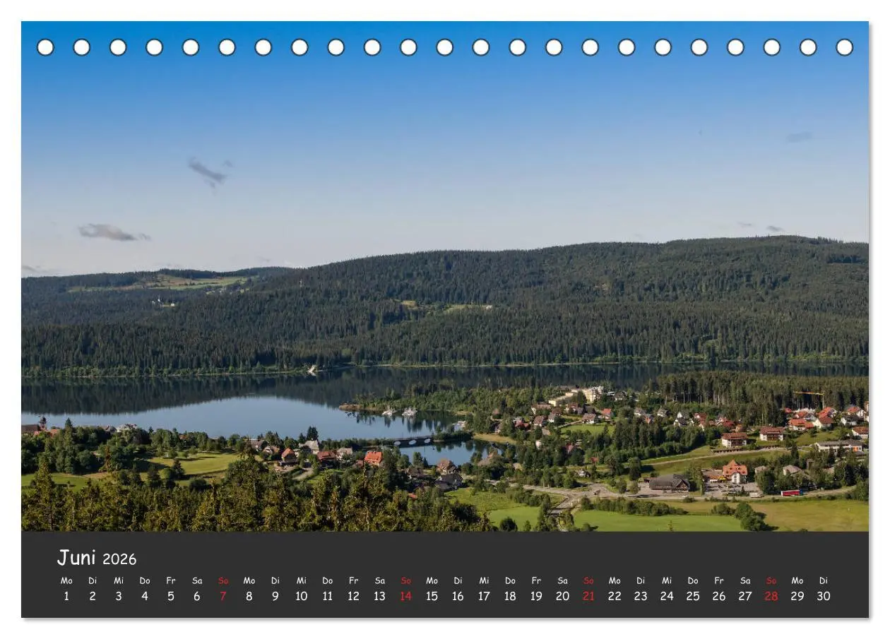 Bild: 9783457853467 | Schluchsee Naturpark Südschwarzwald (Tischkalender 2026 DIN A5...