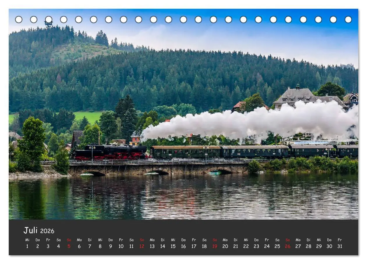 Bild: 9783457853467 | Schluchsee Naturpark Südschwarzwald (Tischkalender 2026 DIN A5...